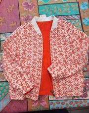 Veste palmiers réversible 