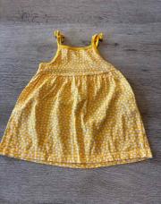 robe bretelle jaune T68