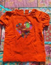 Tee-shirt orange