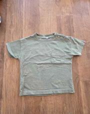 T shirt kaki 80 cm garçon 