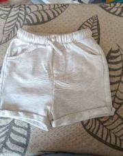 Short coton beige 24m 