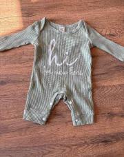 Pyjama vert d’eau SHEIN 0-1 mois 