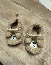 Chausson Ours beige 1-6M