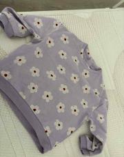 Pull mauve fleur kiabi 90-97