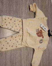 Ensemble écureuil beige 3m 