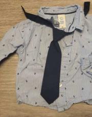 Chemise bateau + cravate