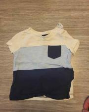 Tshirt bleu/blanc