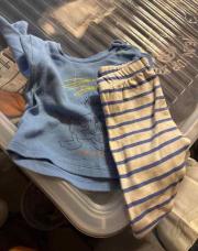 Pyjama carnard bleu 