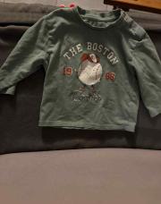 T-shirt kaki base balle