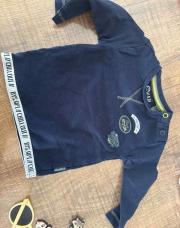 T-Shirt long 62 bleu 