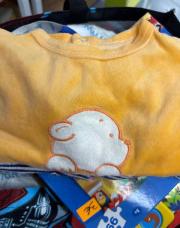 Pyjama 6 mois orange 