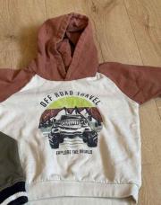 Pull capuche jeep 