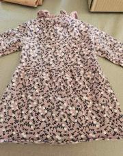 Robe mauve fleur 