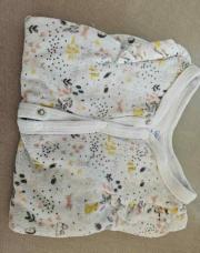 Pyjama blanc fleur 