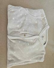 Pyjama gris étoiles 