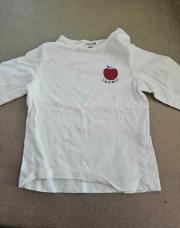 T shirt longue manche blanc l'amour 