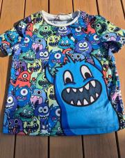 T-shirt 7 ans monstes