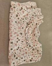 Blouse rose fleur c&a