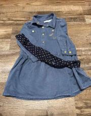 Robe longue manche orchestra 3 ans 