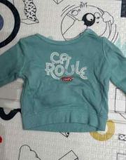 Pull 3 mois vert 
