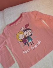 T-shirt manche longue rose T80
