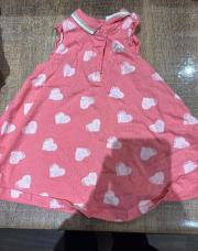 Robe rose cœur orchestra 9mois 