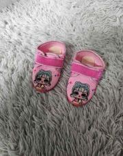 Pantoufles Bébé roses