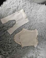 Ensemble 2 pcs beige fille