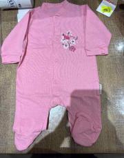 Pyjama rose fleur 3-6mois 