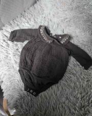 Body blouse brune 