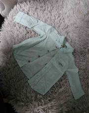 Chemise bleue  claire libellule 