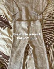 Ensemble beige primark 12mois