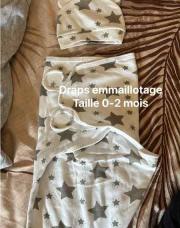 Emmaillotage + bonnet 0-12 mois 
