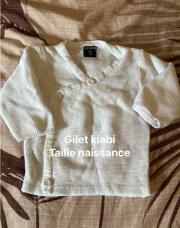 Gilet Kiabi naissance 