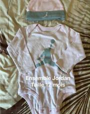 Ensemble body Binet Jordan 12mois