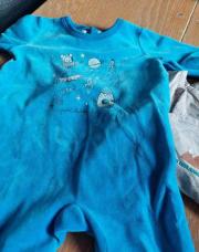 Pyjama 1 pièce petit bateaux 60 cm 