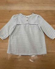 Robe lignée marine 