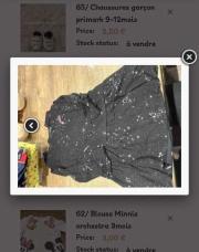 Robe ikks noir 3ans