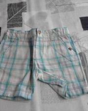 shorts  bebe zara 86 carreaux 