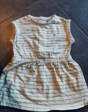 Robe Kiabi ligné dorée 6 mois