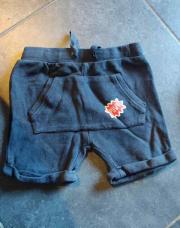 Short bleu marine 18 mois