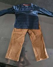 Ensemble 2pcs Garçon Bel&Bo, Pantalon + sous pull