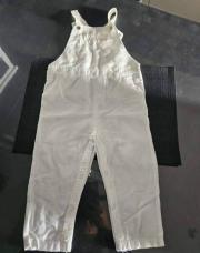 Salopette blanche 