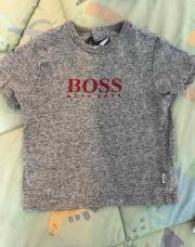 Teeshirt boss gris Chiné 9 mois 