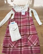 Ensemble 3 pièces robe et collants 