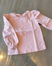 T-shirt longue manche rose