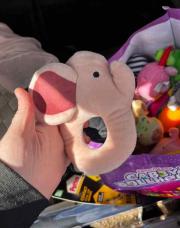 Hochet éléphant 