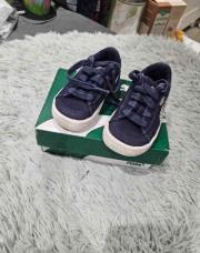 Baskets Puma lacets bleues foncées