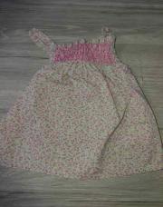 Haut fleuri bretelle