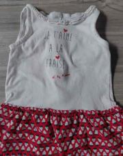 Robe fraise